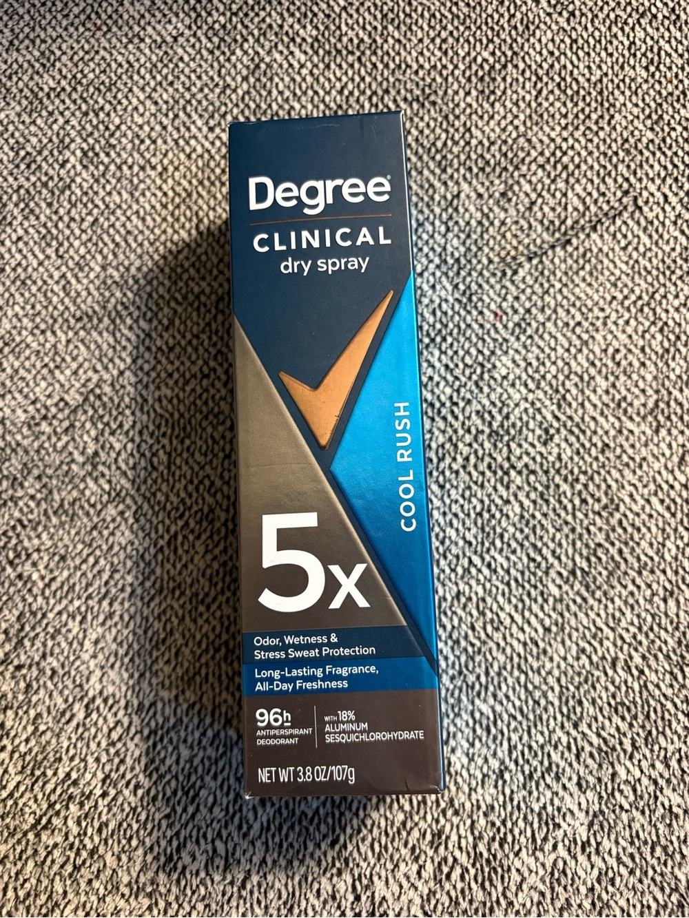 Clinical Cool Rush Dry Spray Antiperspirant Deodorant - Blue